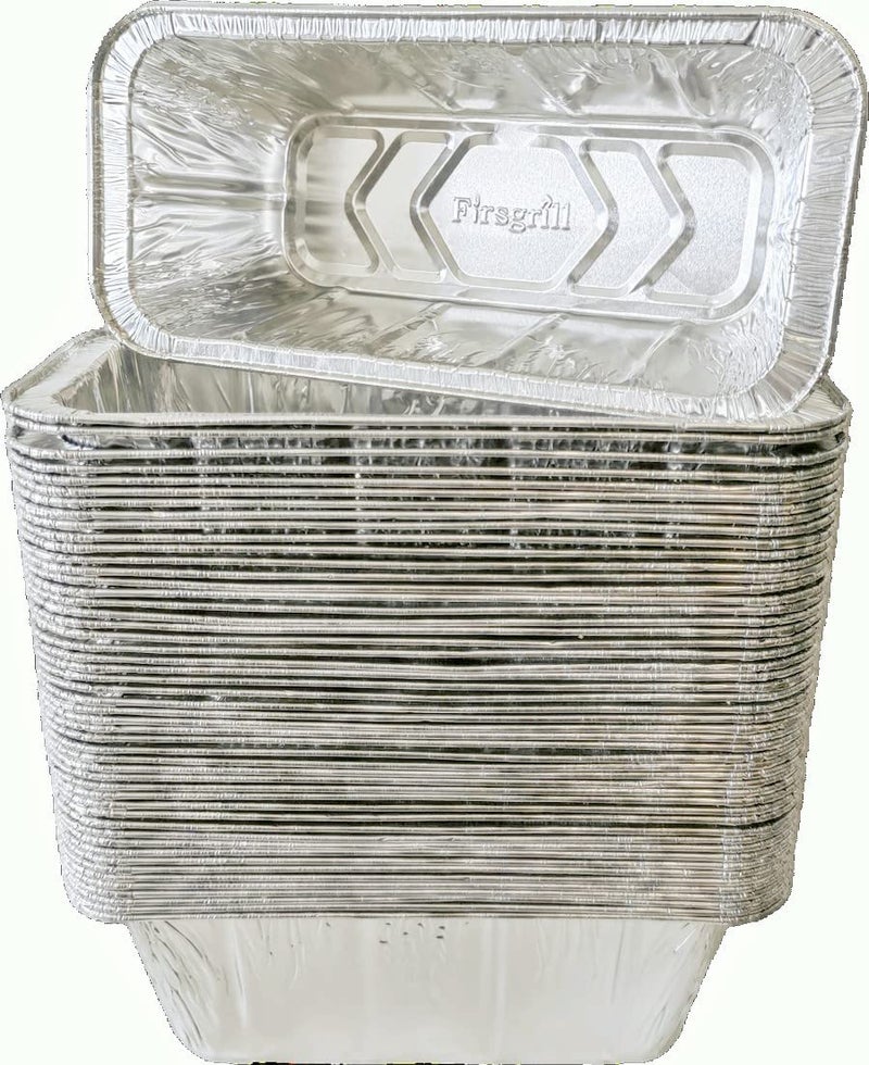 Firsgrill 50-Pack Firsgrill Professional Fits Blackstone 17"" 22"" 28"" 30""36"" Griddle Grease catcher Cup Liners 8"" L *3.75"" W* 3""H - Image 1
